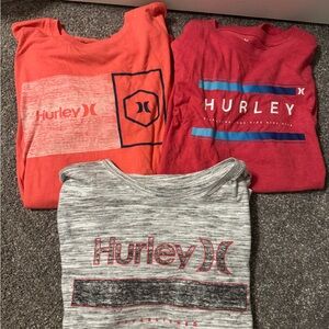 Set of 3 Hurley tees